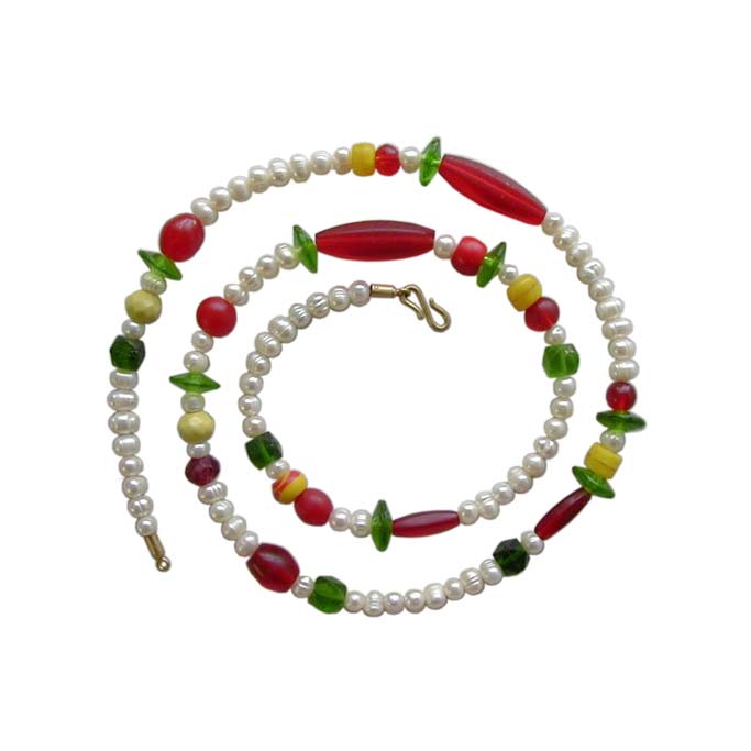 Glasketten Manufakturschmuck Tendenzen Goldschmiede