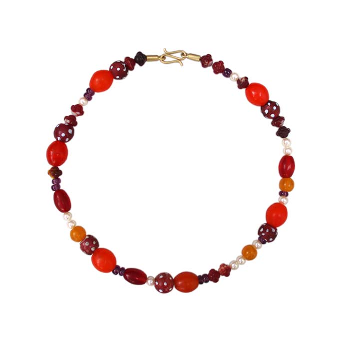 Glasketten Manufakturschmuck Tendenzen Goldschmiede