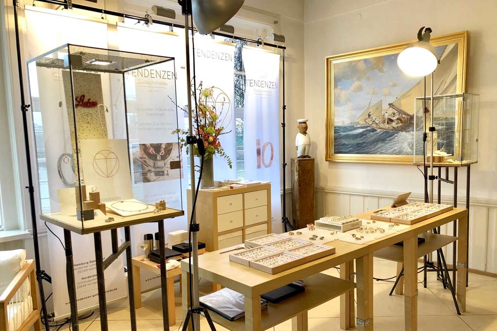 Messestand Tendenzen Goldschmiede