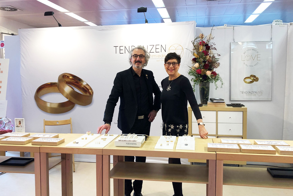 Messestand Tendenzen Goldschmiede
